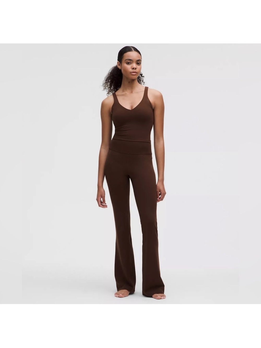 lululemon Groove Nulu  lava cake High-Rise Flare Pants